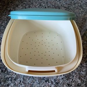 Vintage Tupperware steamer 889-15 steam n store